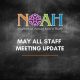 Changes for NOAH All Staff Meeting