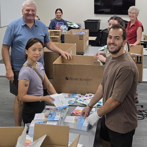 Dental Kit Packing Event